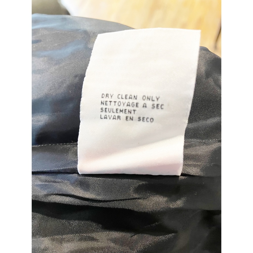 NWT Miss London Wool Blend Assymetrical Zip Peacoat Size Large - Picture 8 of 11